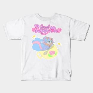 Jewel Poppettes 80s Retro Kawaii Girls Cartoon Anime Tee Kids T-Shirt